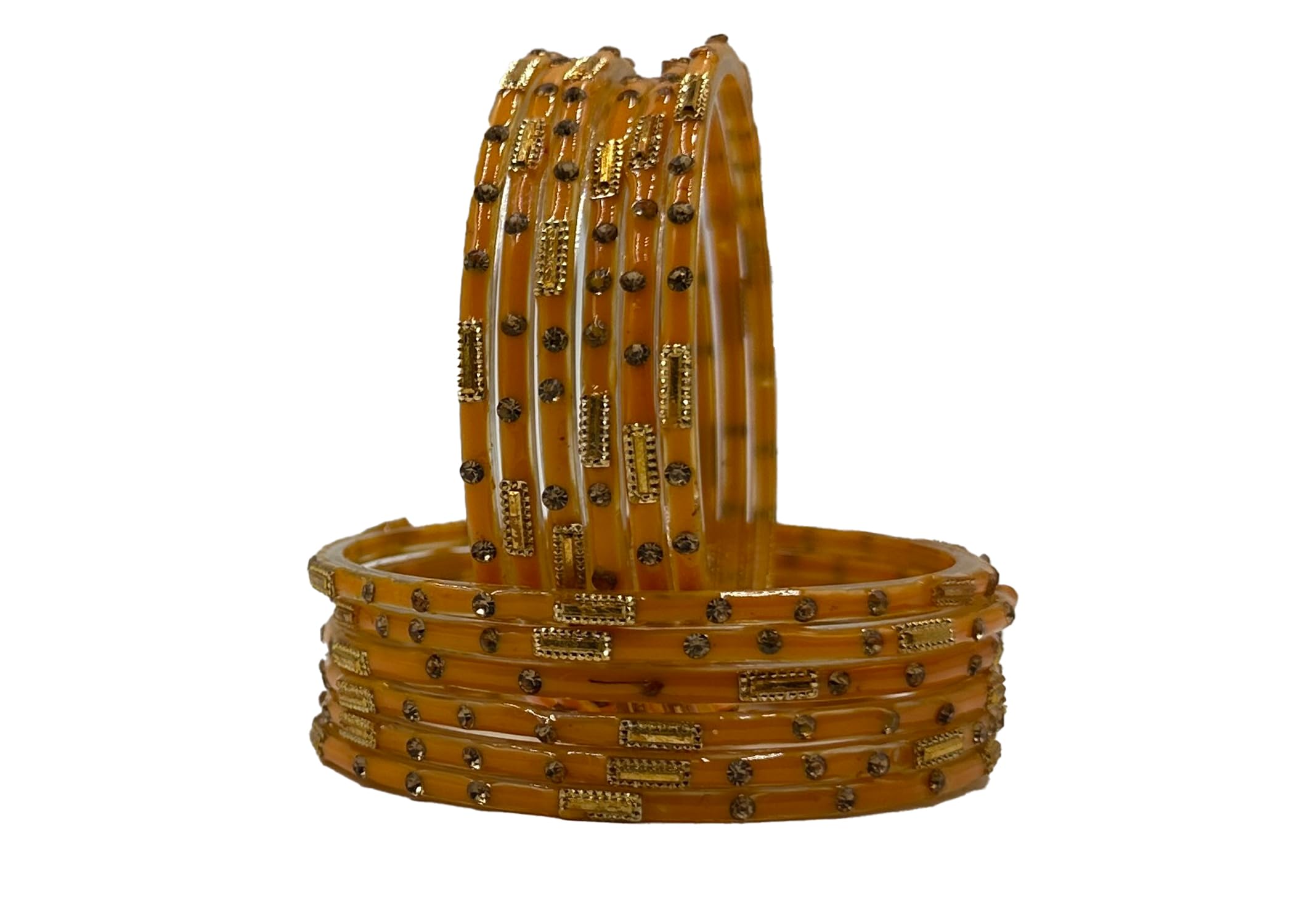Haath Phool Beautiful Quality Paki Chudi Glass Bangles ZirconWith Gold Gemstones Desgin & Glass Bangle Women & Girls | |Gemstone Glossy Bangles | Colorful Set For Women & Girls (Pack Of 12) (B0CL58YZ8J) Amazon Price History, Amazon Price Tracker
