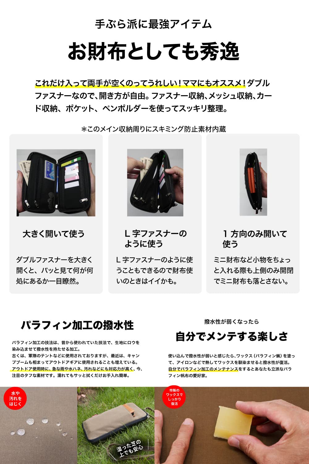 使っていないので出品します。ポケットのところにちょっと破れます｜その他