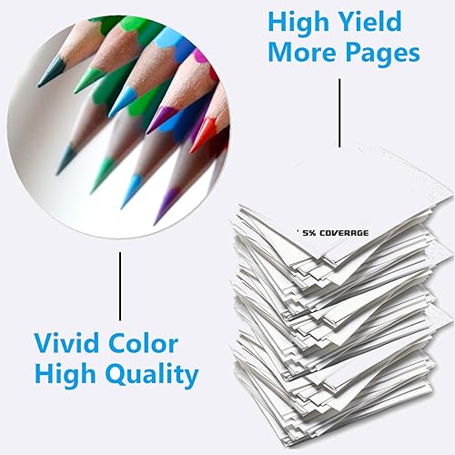 Miniatura 3 de INK4WORK Cartucho de tinta remanufacturado de repuesto para Epson 676XL T676XL 676 XL para uso con Workforce Pro WP-4010 WP-4020 WP-4023 WP-4090