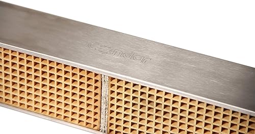 Miniatura 3 de Combustor catalítico cerámico con rejilla panal de abeja (CC-257) ara estufas de madera Vermont Castings (modelos: Defiant, Encore, Large Winter