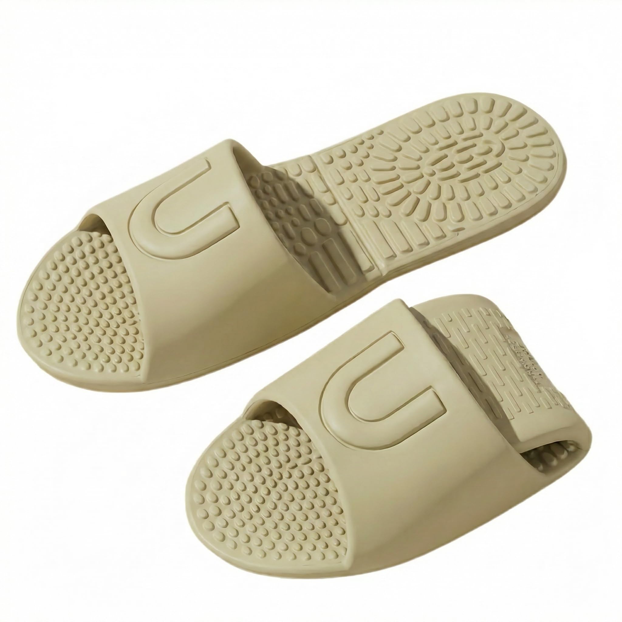 Shower Slippers Foldable Travel Slides For Men Women Unisex Hotel Beach Swimming Trip Quick Dry Non-Slip Lightweight EVA Sandals Indoor Outdoor — view 20