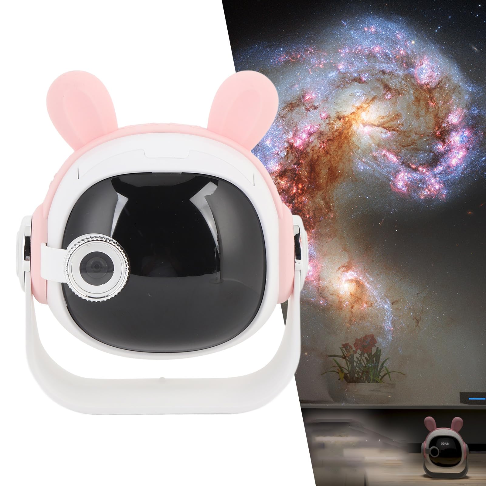 Proiettore Bluetooth Luce Simpatico Altoparlante Bluetooth Luce Notturna per Bambini Ricaricabile Tramite USB 15 Film per Camera da Letto