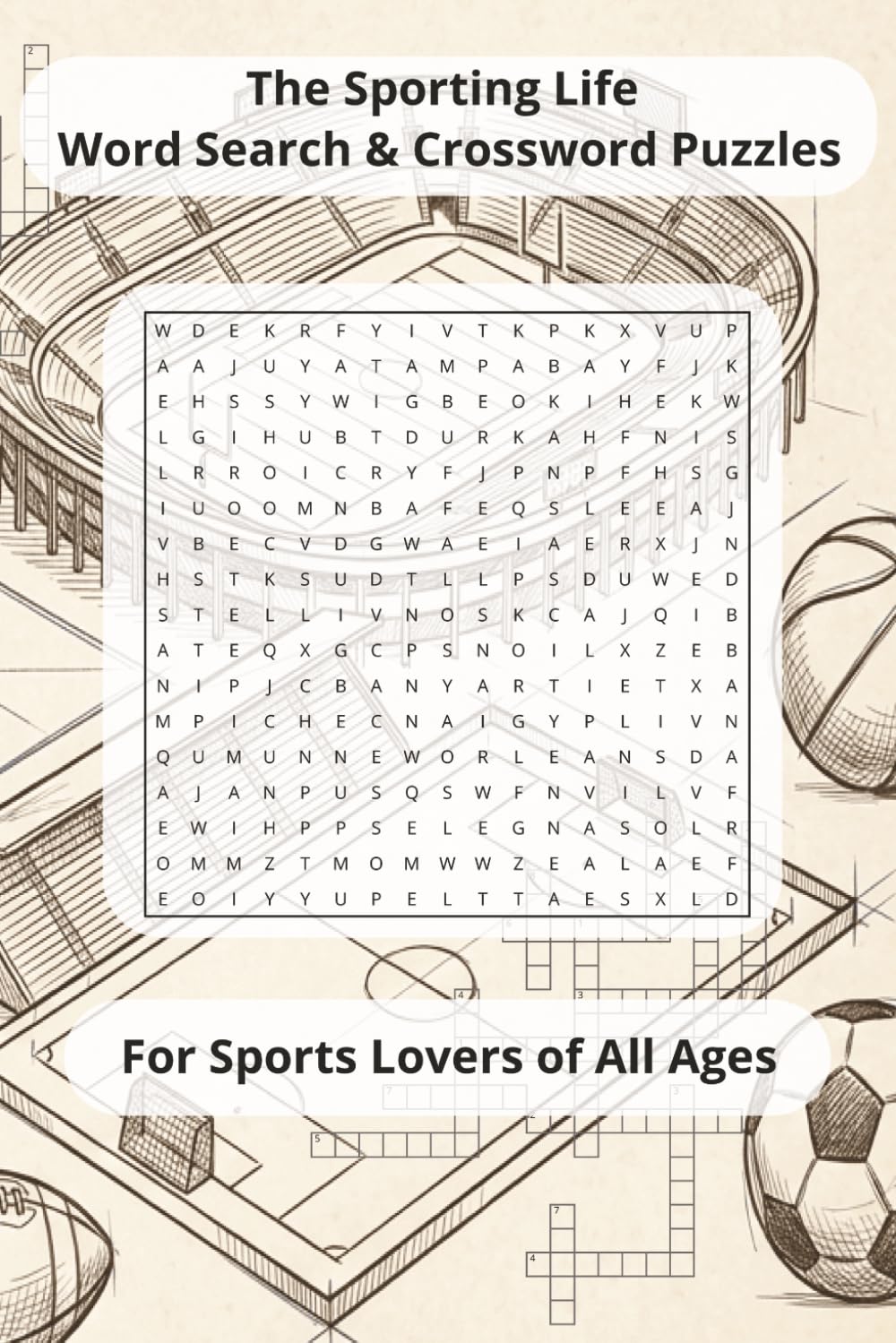 The Sporting Life: Word Search and Crossword Puzzle