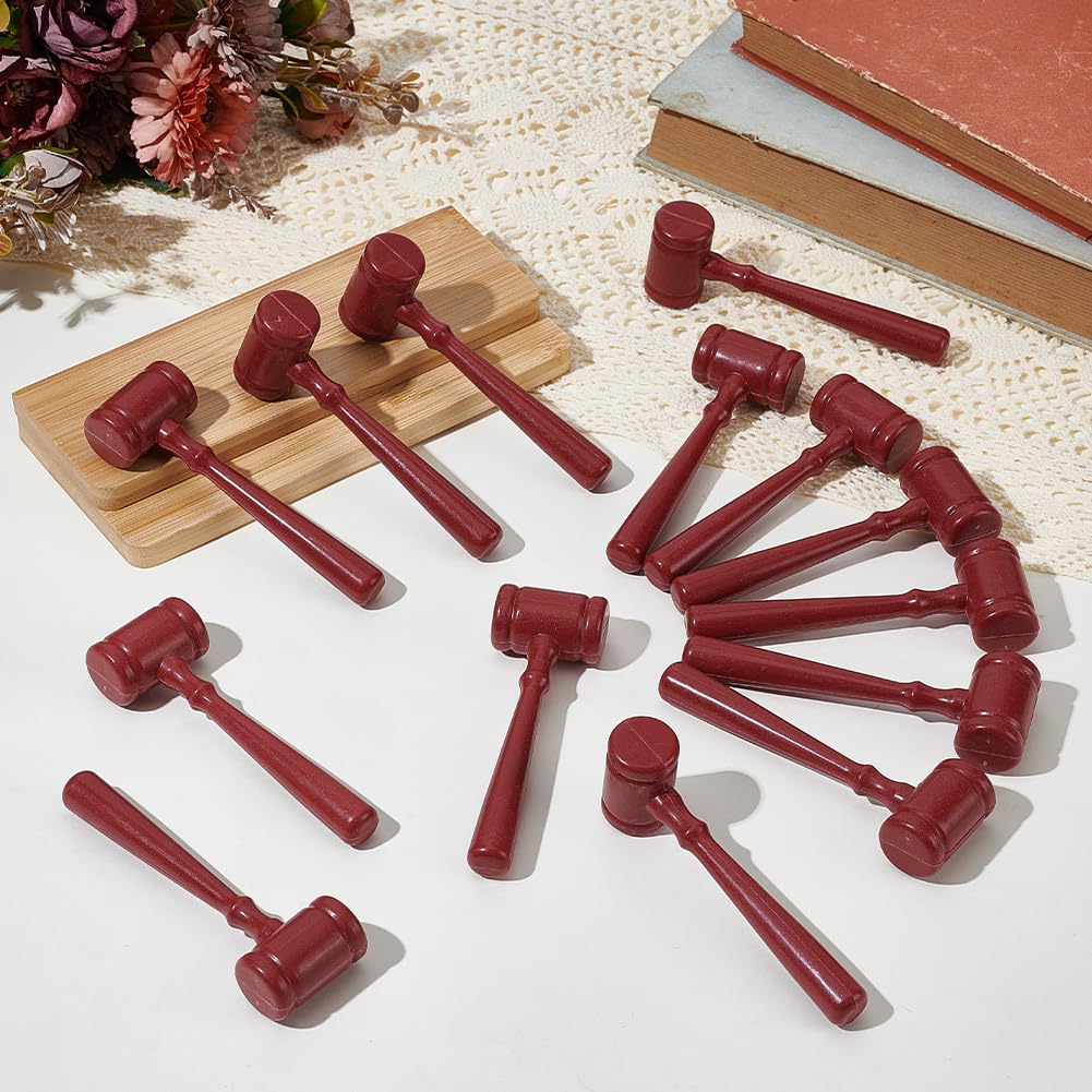 NBEADS 30 Pcs Plastic Judge Gavel Prop - Image 4