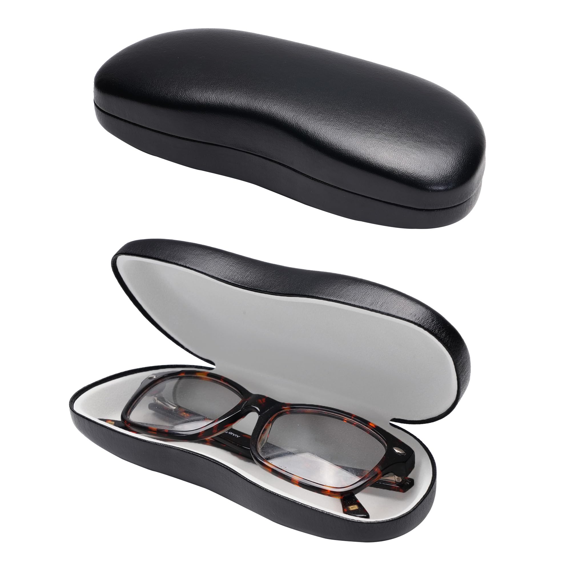 Vision Unisex Adult Lightweight Eyewear Specs Case Cover | Protect Eye Glasses | Chashma Dibbi | Spectacle Box | Closure - HINGE-SPRING | Metal