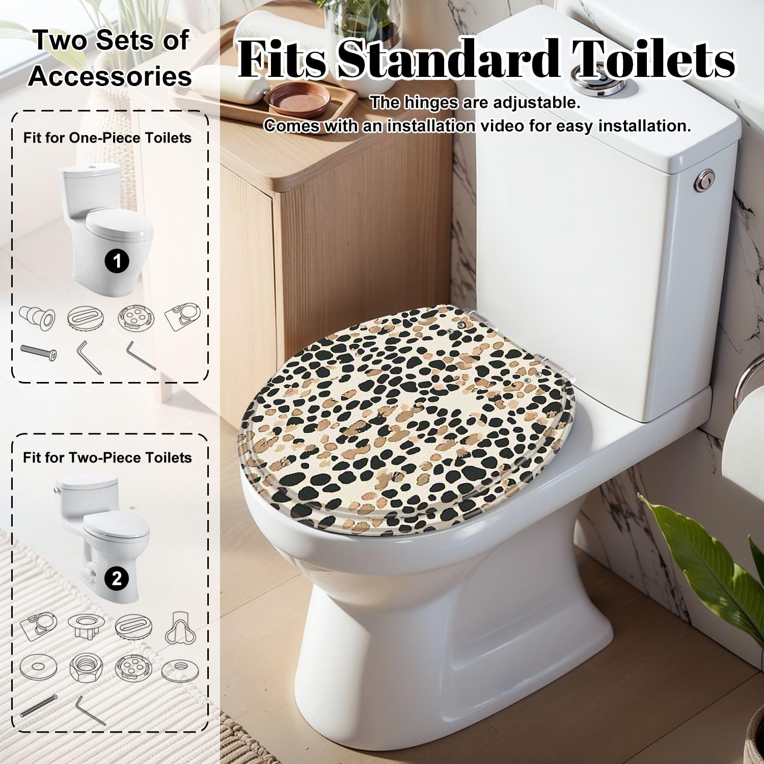 Sedile WC in resina per bagno