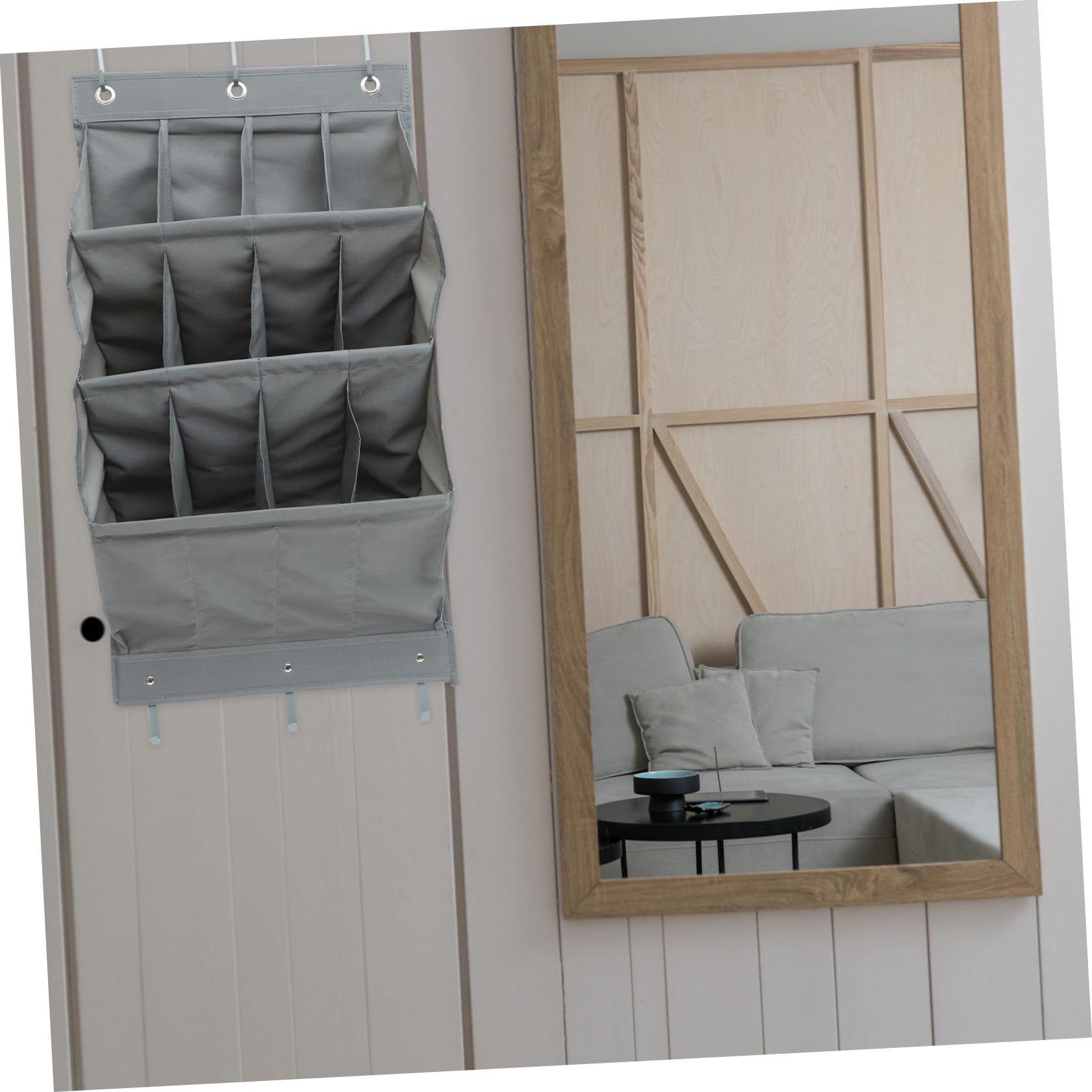 Levemolo Wandhängender Oxford Organizer Tasche Aufbewahrung 12 Fächer Haustür Stauraum Mehrschichtig Für Kinderzimmer Badezimmer