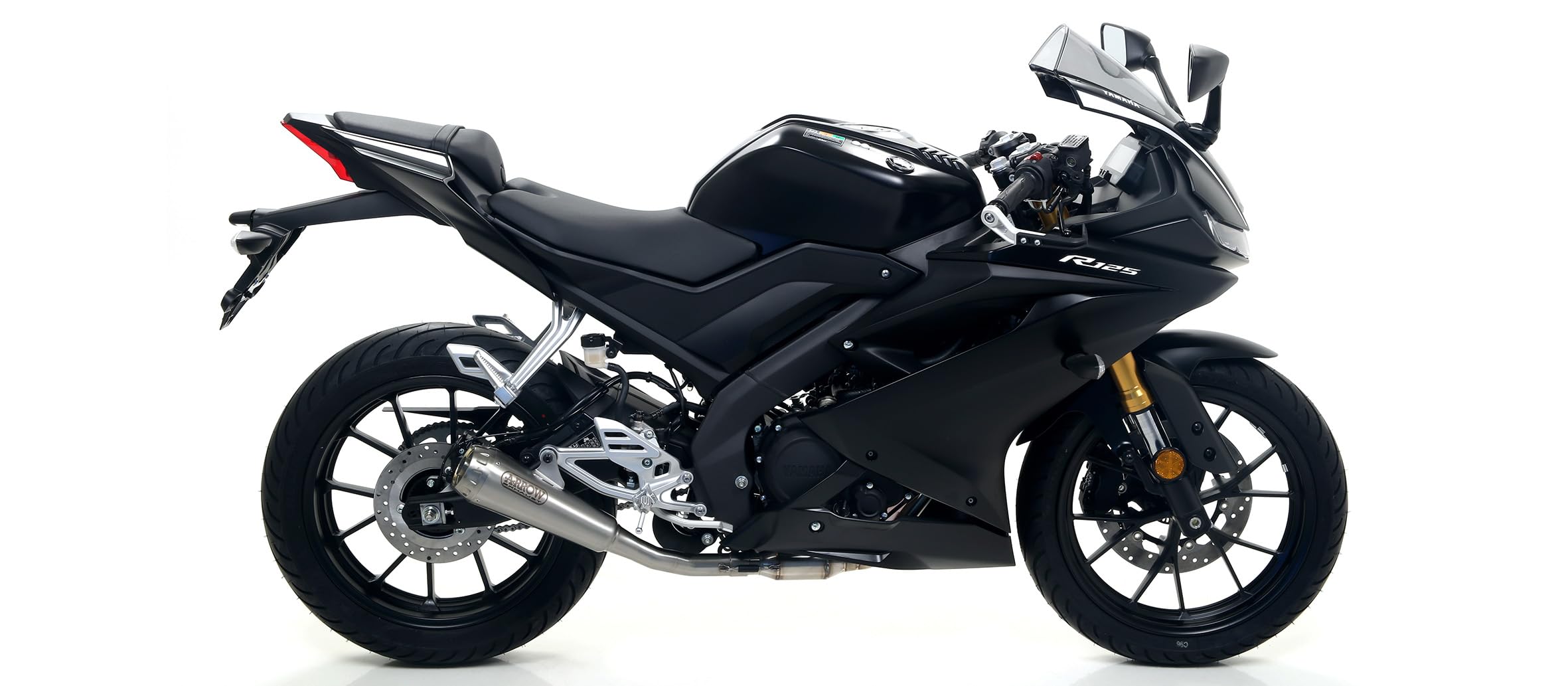 YAMAHA YZF-R 125 '21 Homologated St. Steel Catalyzed Collector