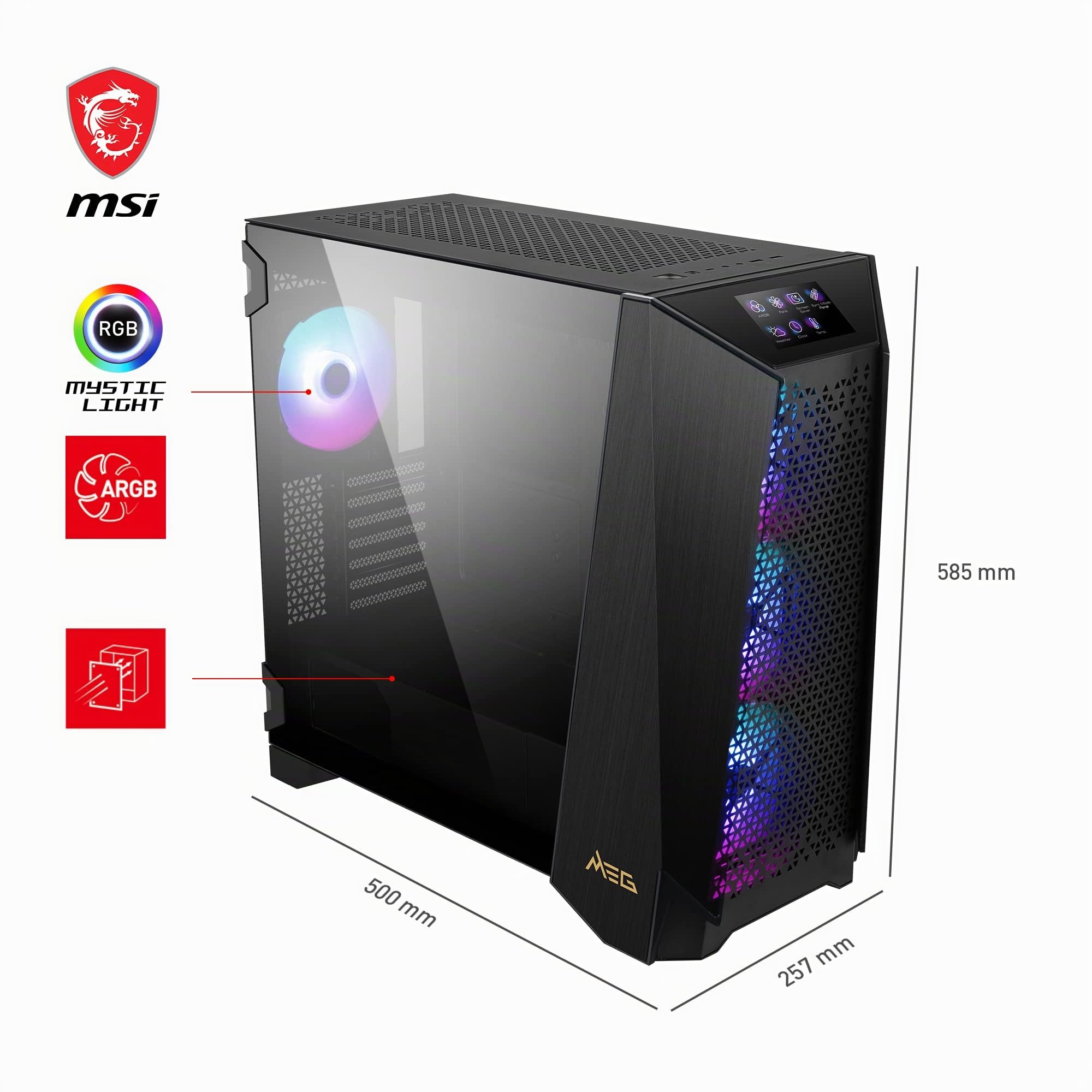Custodia Per Pc - Msi - Meg Prospect 700r