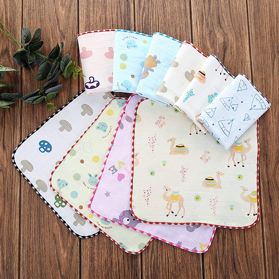 CLUZE Kids Printed Handkerchief, Face Hanky, Face Towels, Baby Soft Cotton Napkin (25x25 cm) - Image 4 thumbnail