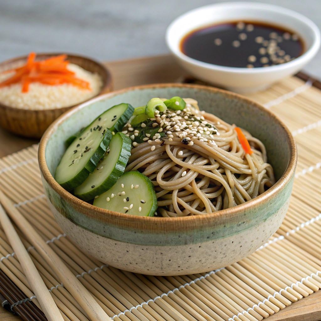 ソバ（4点） Amazon.com : J-BASKET Dried Buckwheat Soba Noodles, 25.40 Ounce