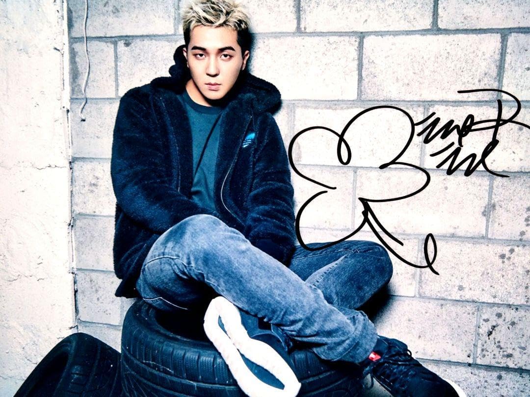 ミノ直筆サイン入り写真…WINNER…ソン・ミンホ… ソン・ミンホ（WINNER