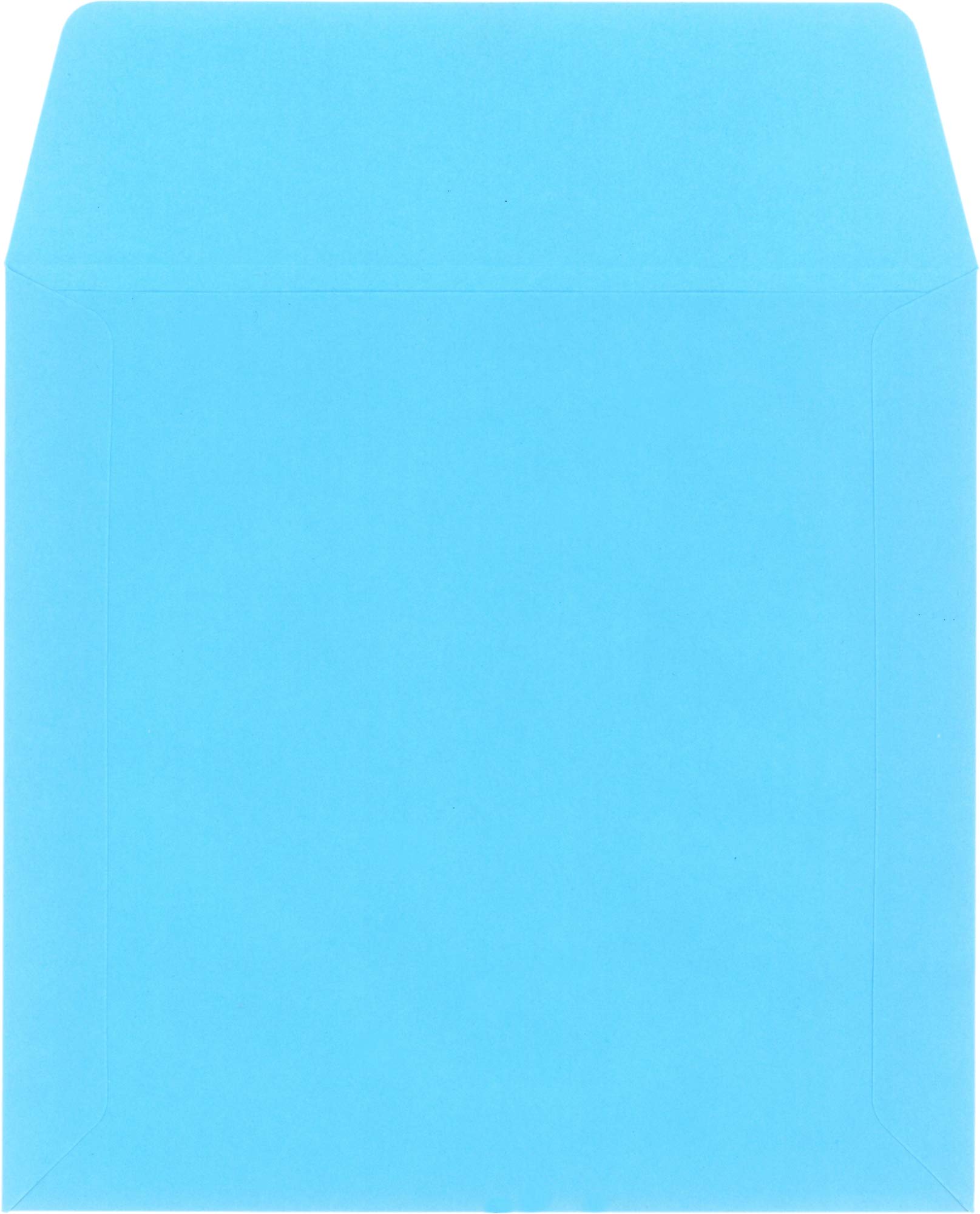 CD-/DVD-Hüllen aus Papier, mit Kunststofffenster, 12,7 x 12,7 cm, sichere und kompakte Disc-Aufbewahrung, Blau, 1000 Stück