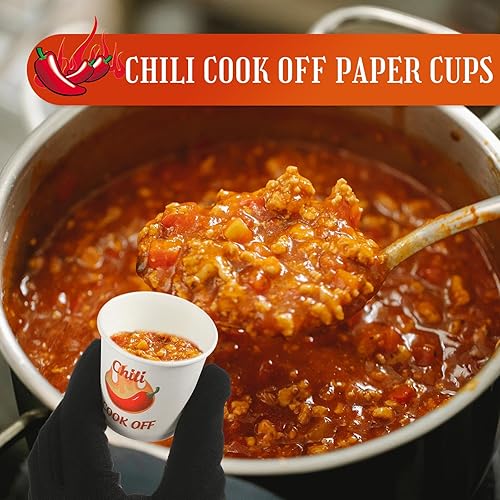 Miniatura 9 de Uiifan 300 vasos de papel desechables de 3 onzas para cocinar, tazas de baño desechables, tazas de café expreso blanco de chile, vasos de papel para