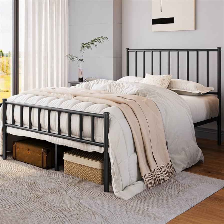 Amazon.com: Yaheetech 14 Inch Full Size Bed Frame Metal