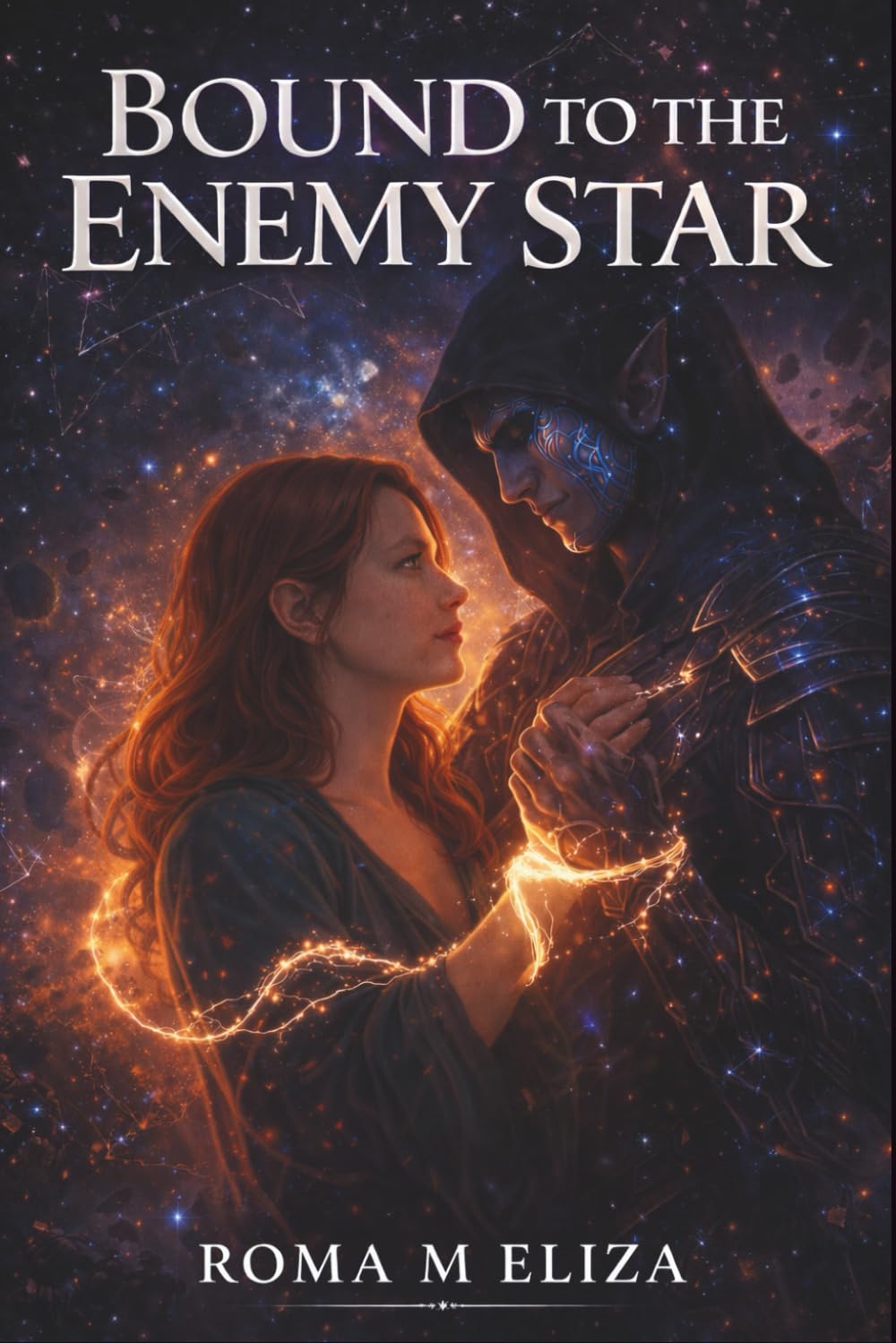 Bound to the Enemy Star: A Soulbound Enemies-to-Lovers Romantasy (The Voidbound Realms)