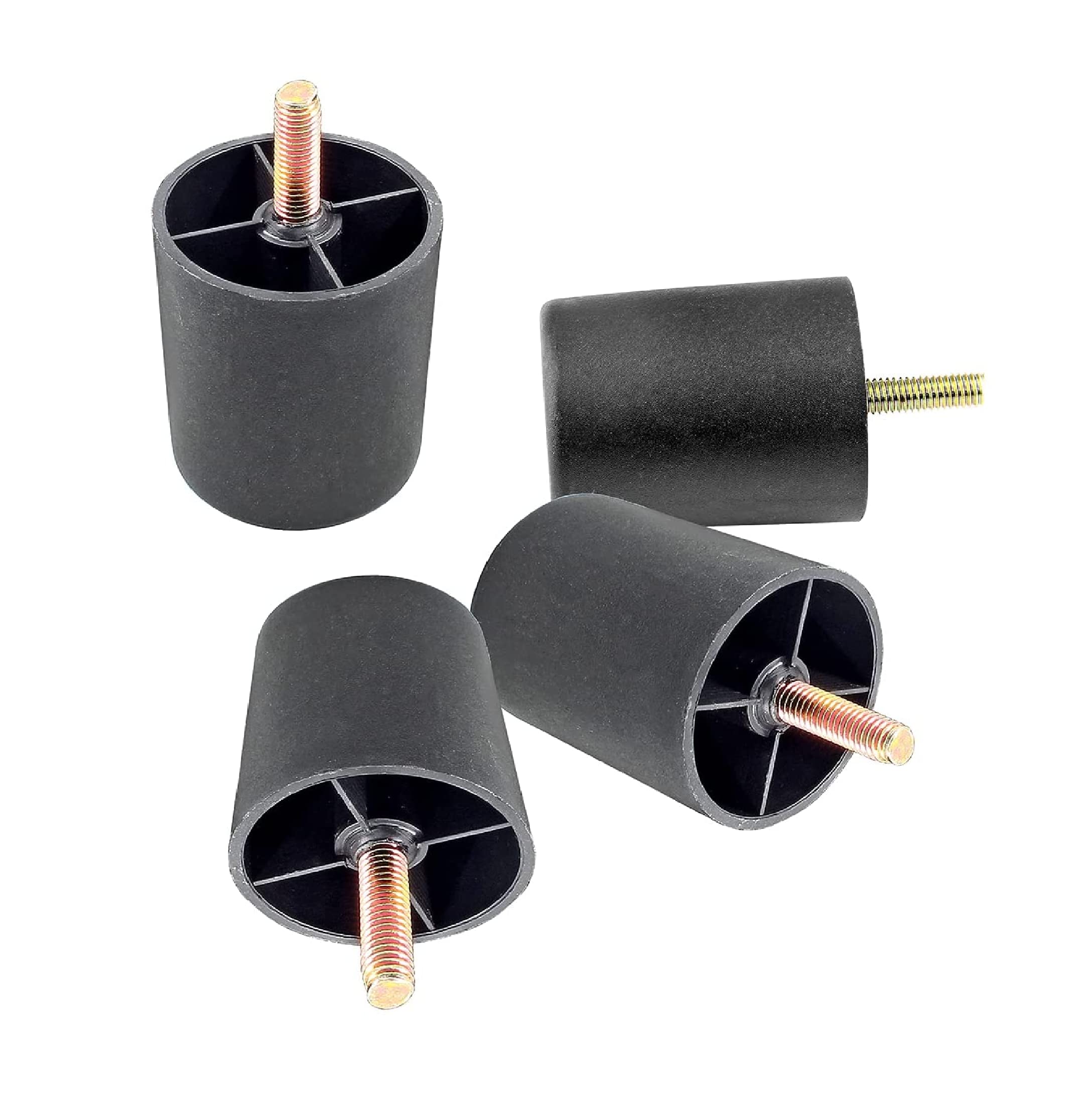 UNIQUELLA Convenient to Install 4 Pcs Sofa Legs, Round 78 mm 3 Inch Cabinet Feet, Furniture Accessories, PP Plastic Home for Cabinet Sofa Furniture (B0B3F9WLQQ) Amazon Price History, Amazon Price Tracker