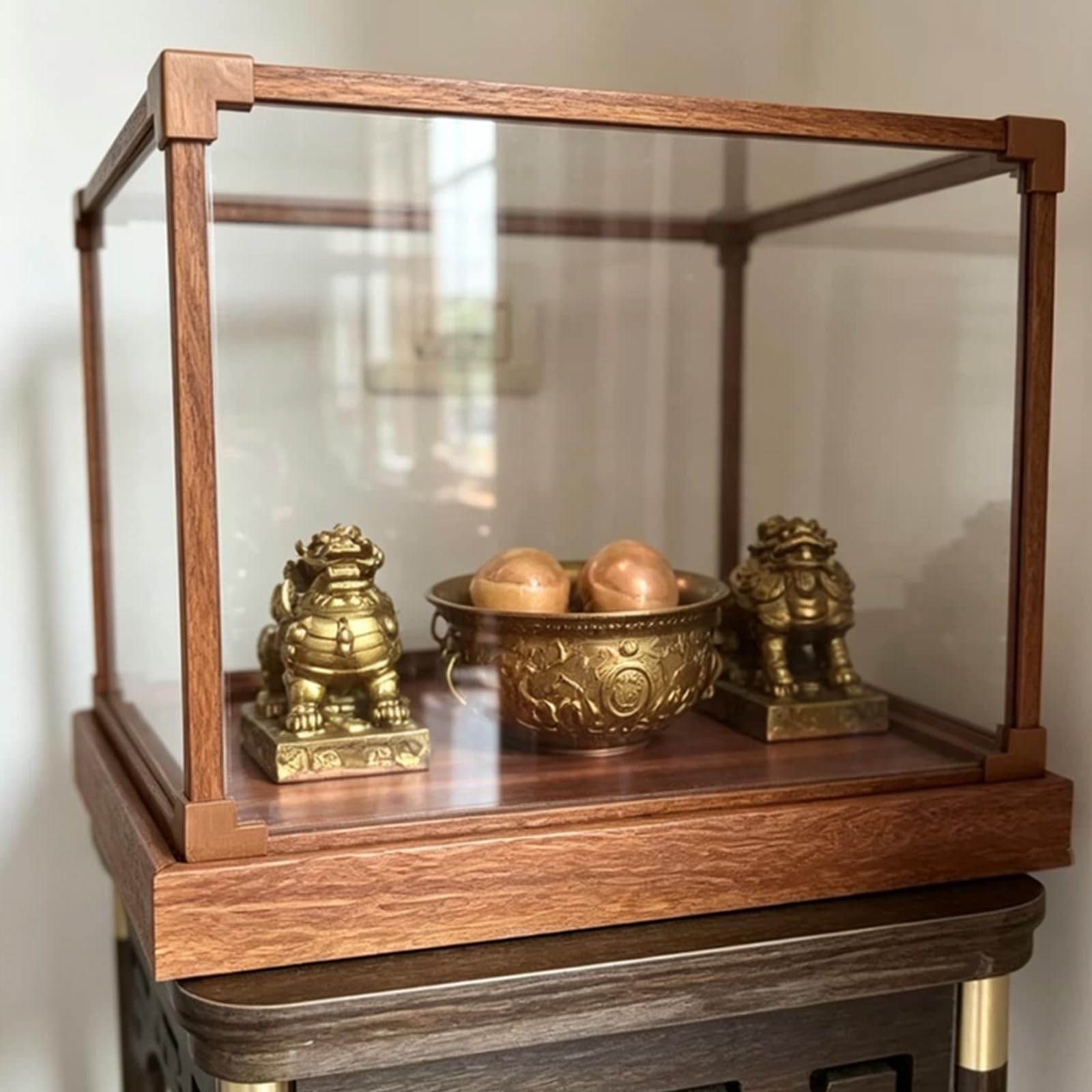 Witryna Akrylowa Clear Acrylic Display Case, Transparent Boxes with Base | 15 20 30 40 50 60 70 80 Cm, Dostępny Rozmiar Niestandardowy, Dla Zabawek Figurki Modele Pamiątki(80x45x45cm/31.5x18x18in)