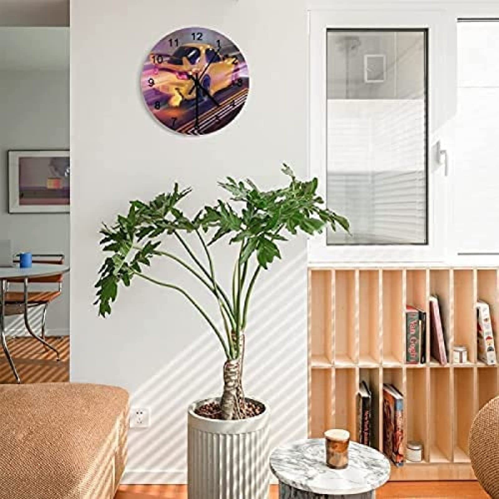 Amazon.co.jp: JDM 車 Rx7 インモーション 木製壁掛け時計 フレーム