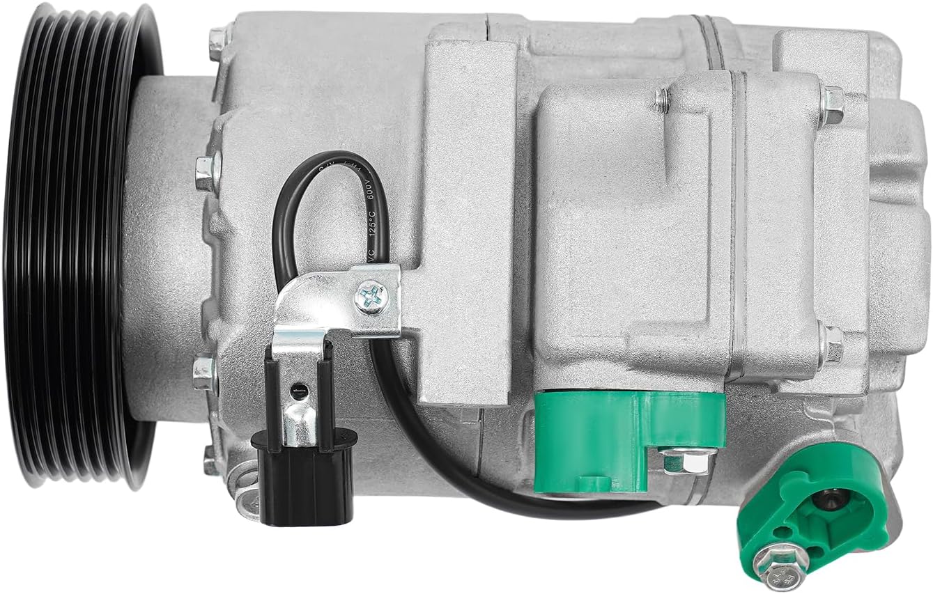 AC Compressor with Clutch for 2011-2015 Kia Sorento V6 3.3L/3.5L, for 2013-2018 Hyundai Santa Fe V6 /Santa Fe XL V6 3.3L OE/OEM 977011U600, 977011U650, 977011U650RU