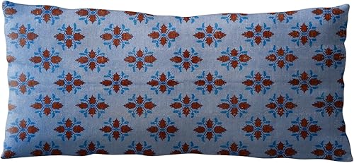 TurkishRug - Kingdom Pattern Handmade Kilim Cushion Cover Ethnic Pattern Farmhouse Soft Pillow Cover Washable Printed Home Dekor Decorations Bedroom