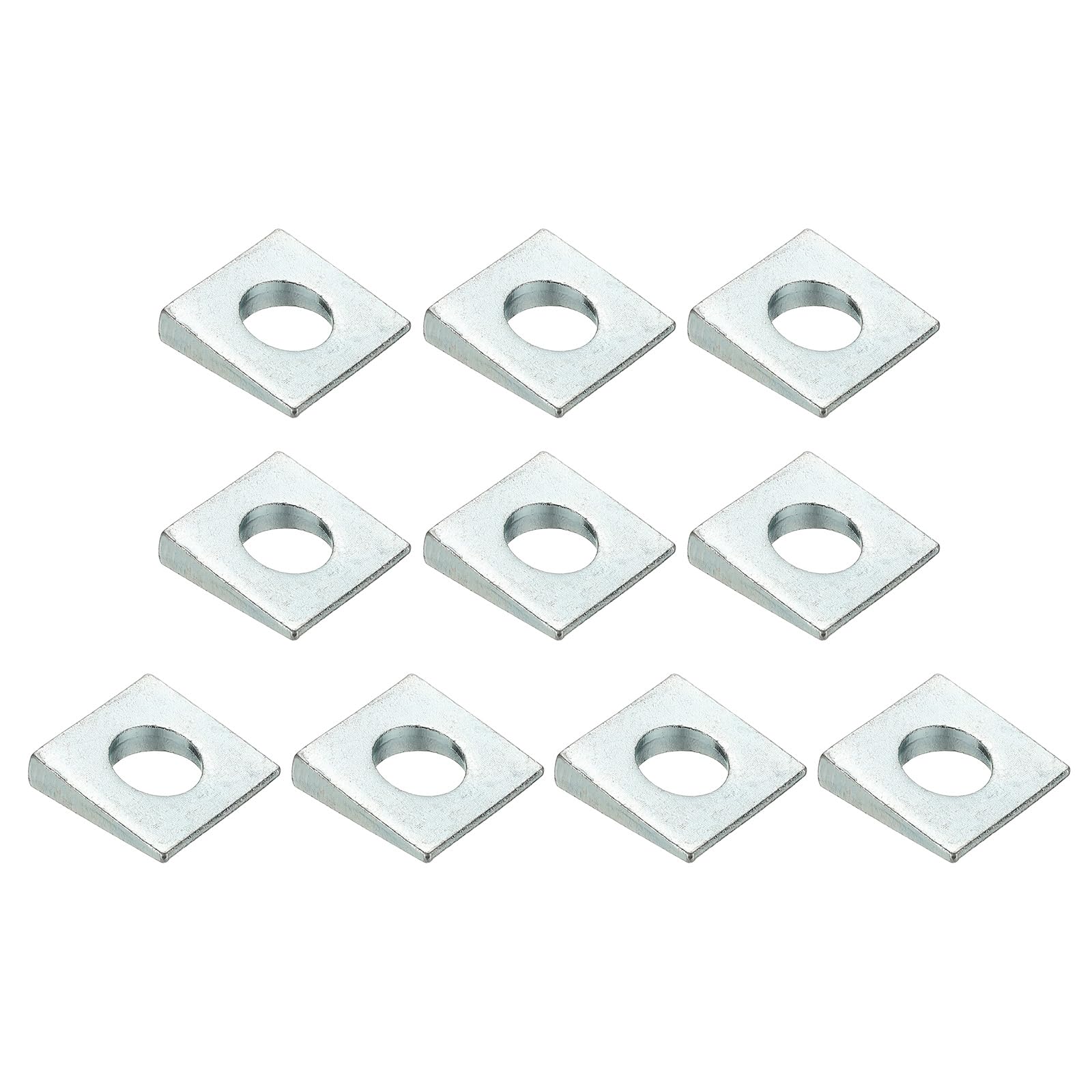 PATIKIL 10pcs Beveled Square Washers
