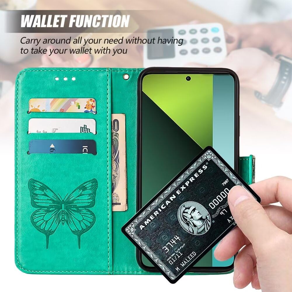 OKZone Cover per Xiaomi Redmi Note 9 PRO/Note 9S/Note 9 PRO Max, Custodia Flip Pelle Portafoglio Magnetica Libro con Slot Schede, Slim Silicone TPU Bumper Wallet Supporto Case Antiurto Cover (Viola