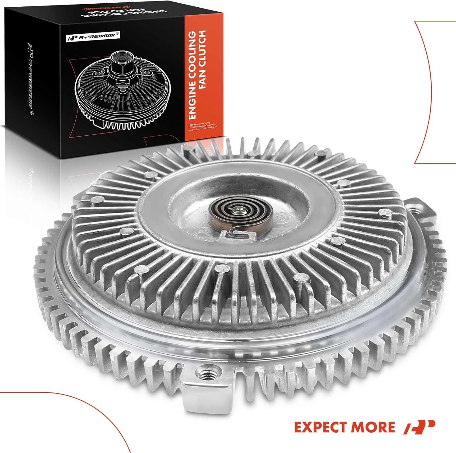 A-Premium Engine Cooling Fan Clutch Compatible with Mercedes-Benz E430 1998-2002, SL500 1999-2002, ML430 ML500 ML55 AMG, 4.3L 5.0L 5.4L 5.5L, Replace# 1132000222, 1192000222