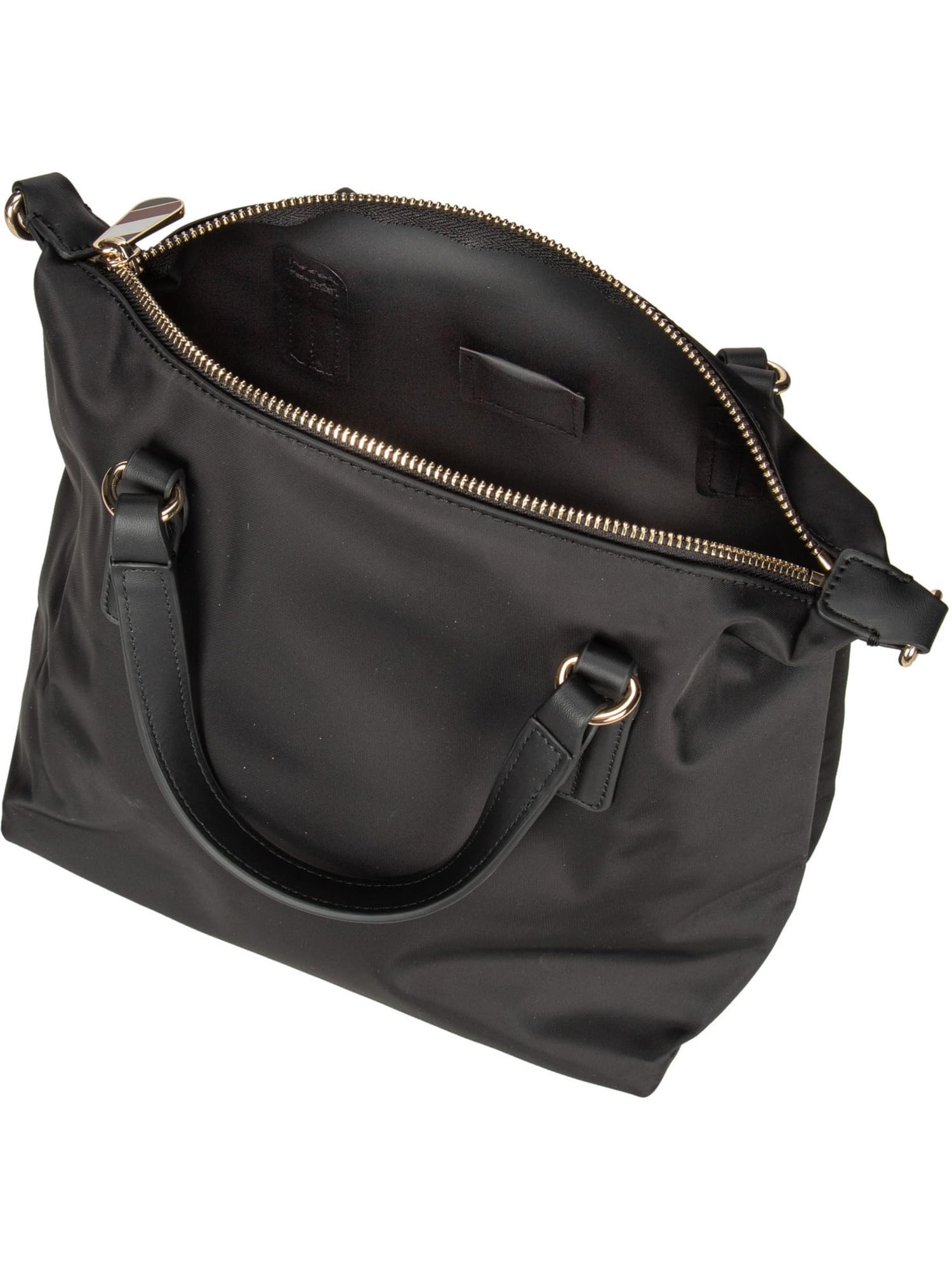 Tommy Hilfiger Kobiety Poppy Torba na Ramię, Czarny, M