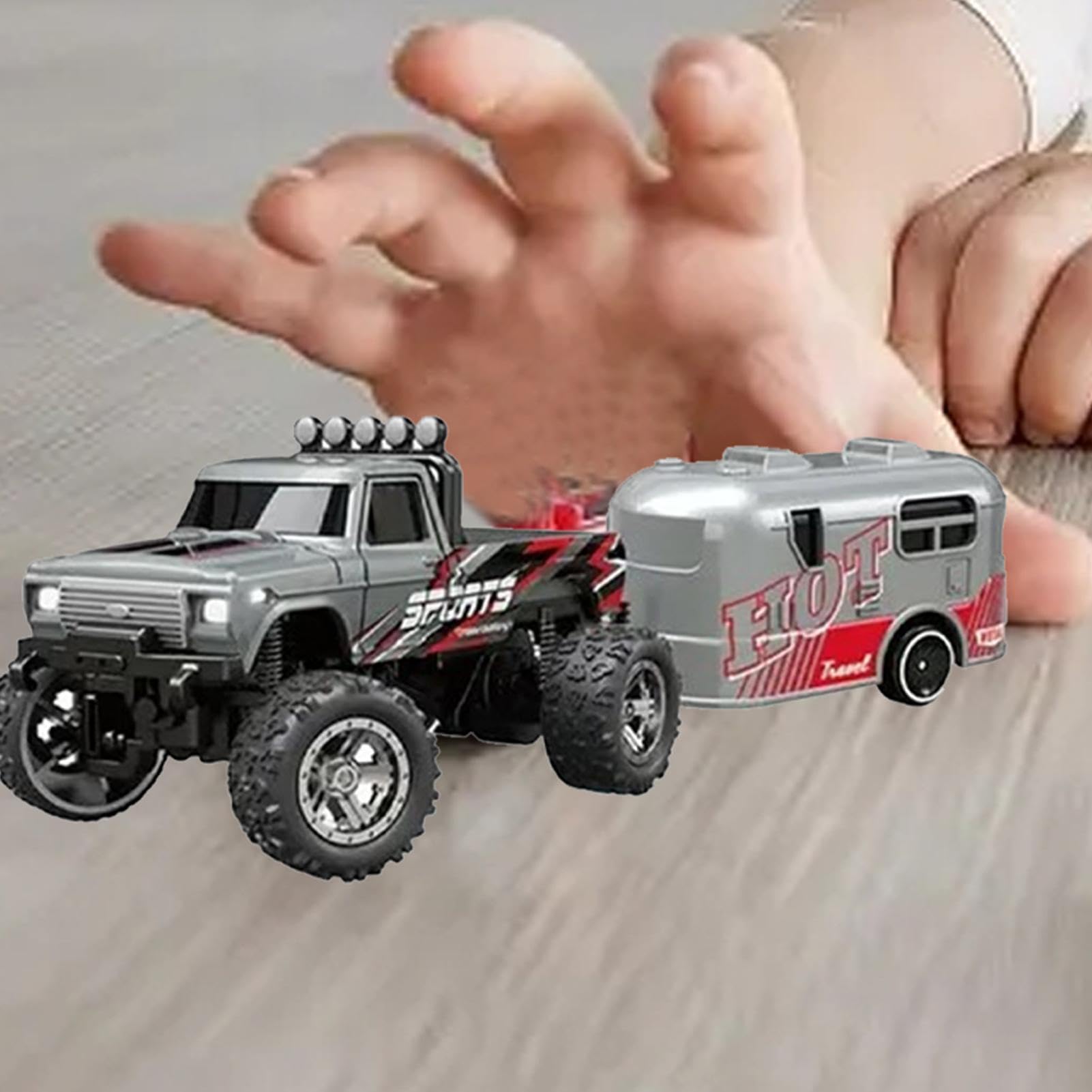 Auto telecomandata per camion, giocattolo per camion telecomandato 1 da 2,4