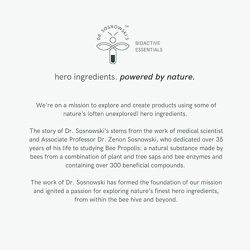 Miniatura 5 de Dr Sosnowski's BioActive Sea Moss  Fórmula 8 en 1 enriquecida con semillas negras, ashwagandha, cúrcuma, miel de manuka, melena de león, jalea real,
