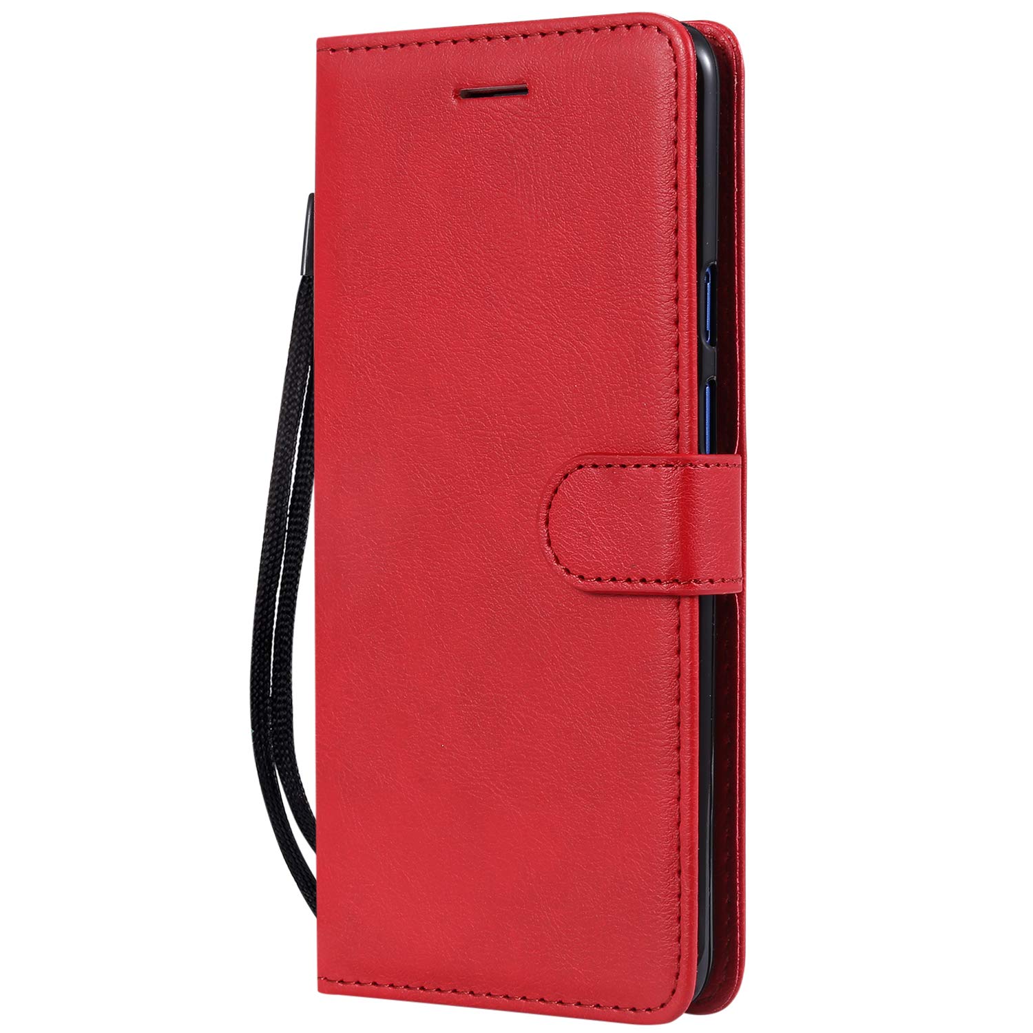 Cover Portafoglio In Pelle PU Con Magnetica Per OnePlus 7 | 3 Slot Carte E Supporto | Custodia Flip Blu