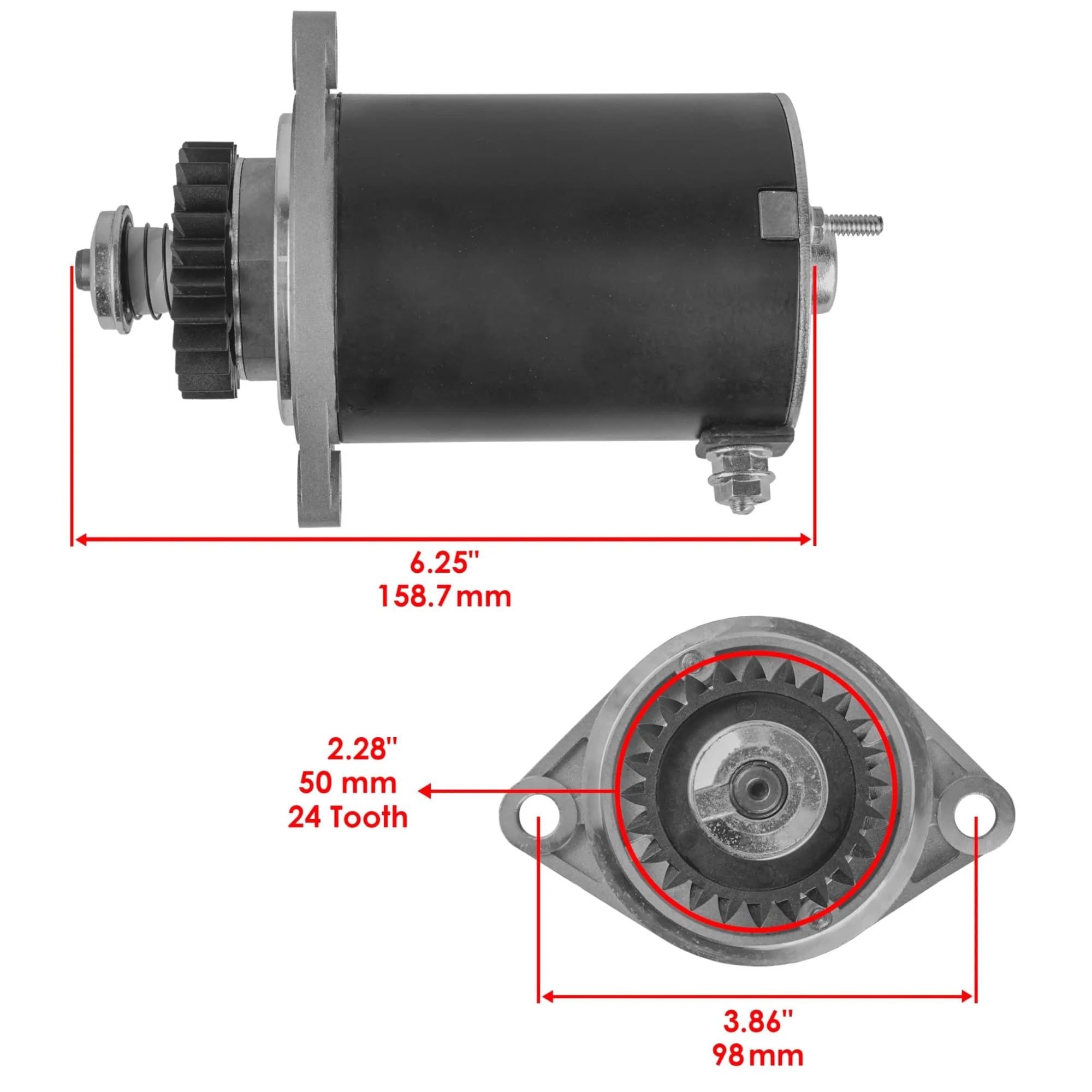 Elektrischer 410-21023 Starter-Ersatz Für KV-Motoren 191-1798, 191-2312, 191-2351 6020940 6020940-M030SM SM60209