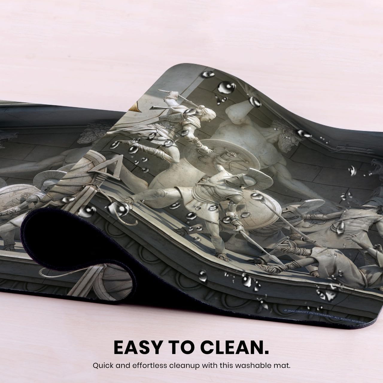 Head Case Designs Officially Licensed Assassin's Creed Sculpture Odyssey Key Art 23.62 x 11.81 x 0.12 inches (600 x 300 mm) - L Gaming Office Desk PC Keyboard Mouse Mat Pad