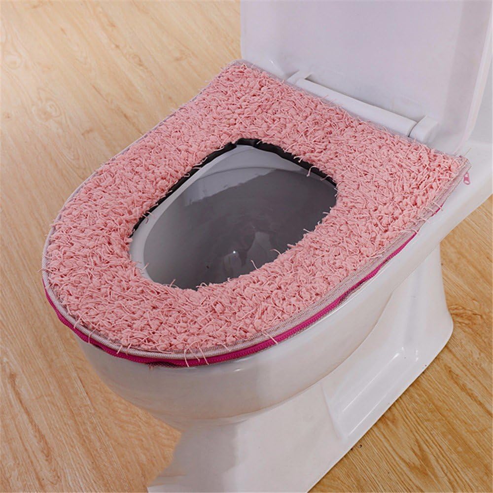 Thick toilet seat cushion pad zipper stool kit toilet kit a