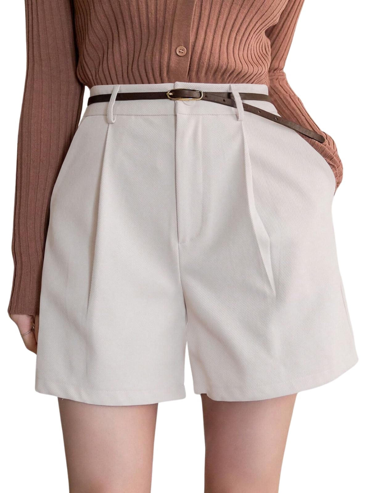 Women’s Western Shorts – Trendy Knee Length Casual Bottoms | Relaxed Fit Summer Shorts for Girls & Women