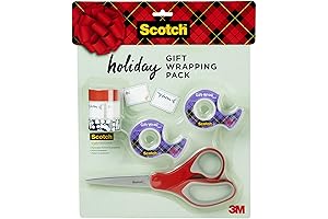 Scotch Christmas Wrapping Tape Kit: Festive Holiday Cheer