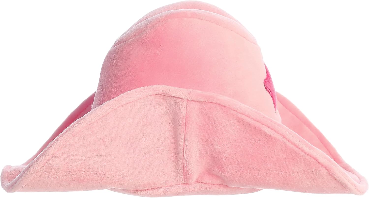 Aurora® Witty JUST Sayin'™ Let's Go Girls Cowgirl Hat™ Stuffed Animal - Expressive Characters for Decorative Charm - Quirky Birthday Gifts for Kids and Adults - Pink 11 Inches