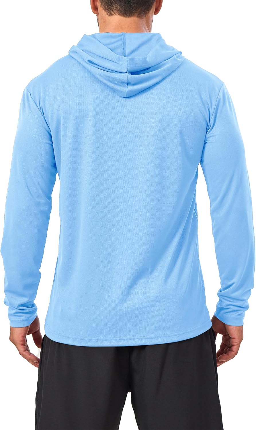 Men’s 5 Pack Sun Protection Long Sleeve Hoodie Rash Guard SPF Lightweight Quick Dry UV Shirts Outdoor Fishing Active Wear - Image 2