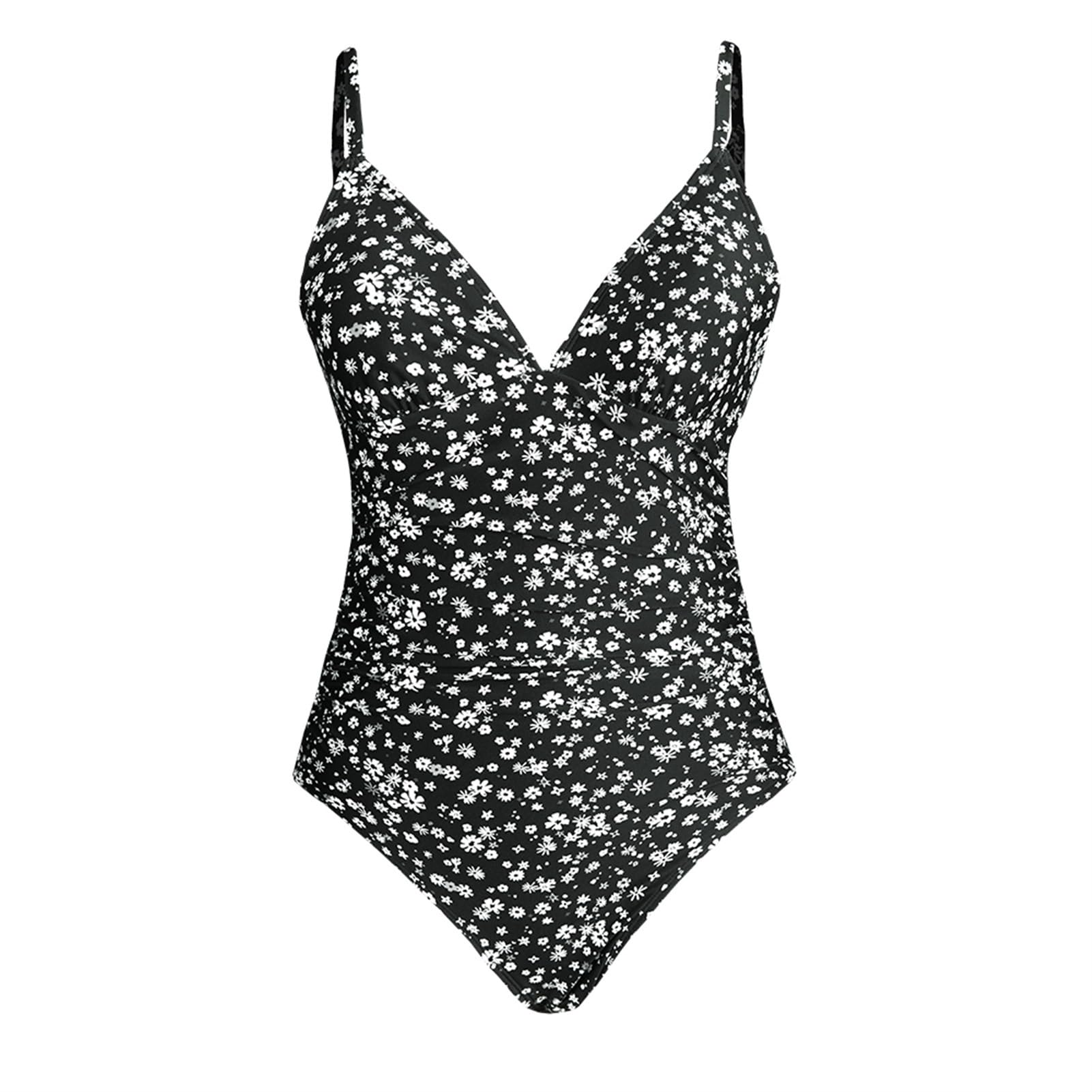 Costume Da Bagno Intero In Arricciatura Bordeaux Tinta Unita Reggiseno Rimovibile Con Scollo A V Profondo Reggiseno Monokini Tinta Unita Costumi Da Bagno Estivi Da Spiaggia ( Color : DAA12E2G002AC , S