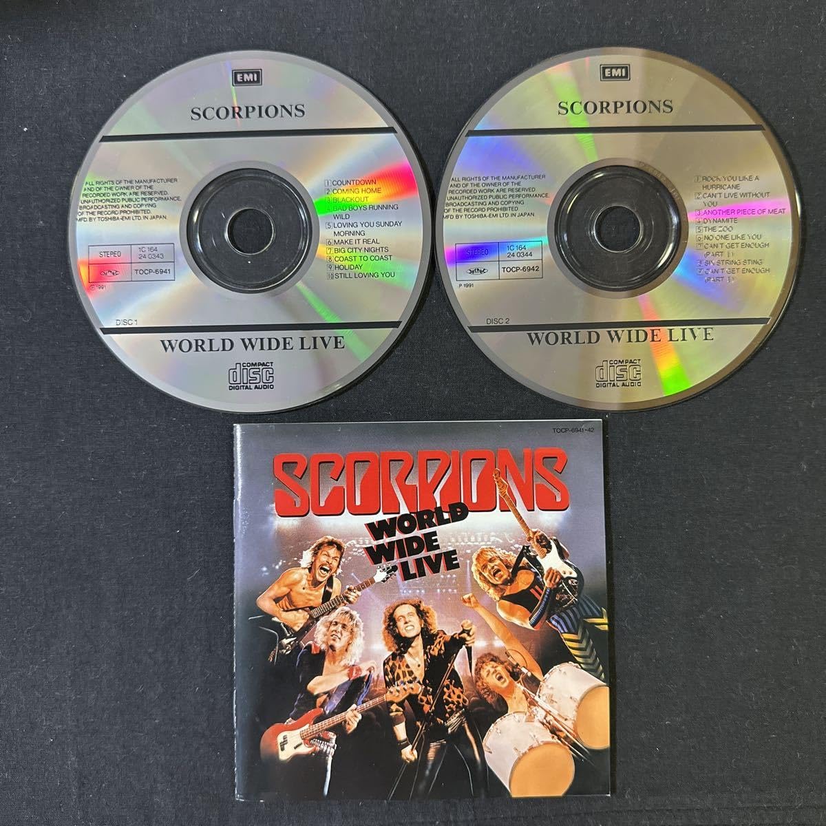 Amazon.co.jp: 国内盤！2CD version！SCORPIONS/WORLD WIDE LIVE 