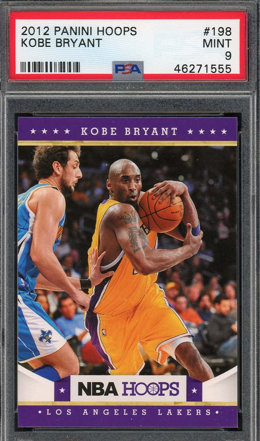 Kobe Bryant 2012 Panini Hoops Basketball Card #198 Graded PSA 9 MINT at  Amazon's Sports Collectibles Store