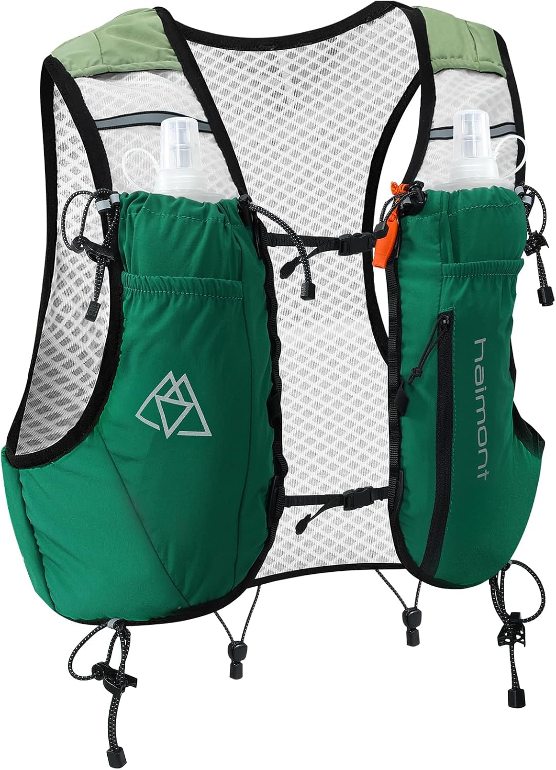 Lightweight 10L Haimont Hydration Vest Pack with Water Bottles Lightweight 10L Haimont Hydration Vest Pack with Water Bottles