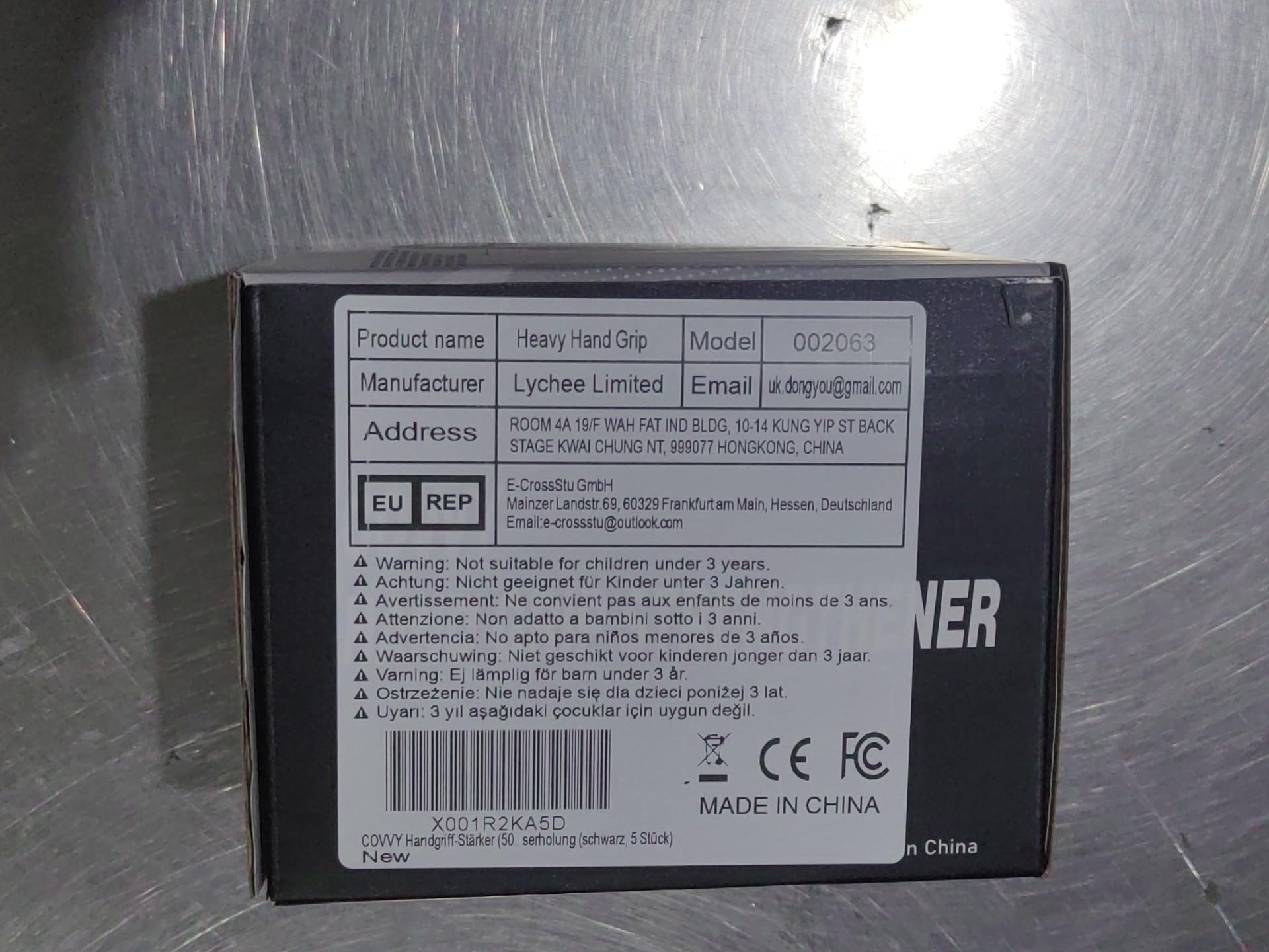 Hand Grip Strengthener,3 Pack (150,200,250lbs) Grip Strength