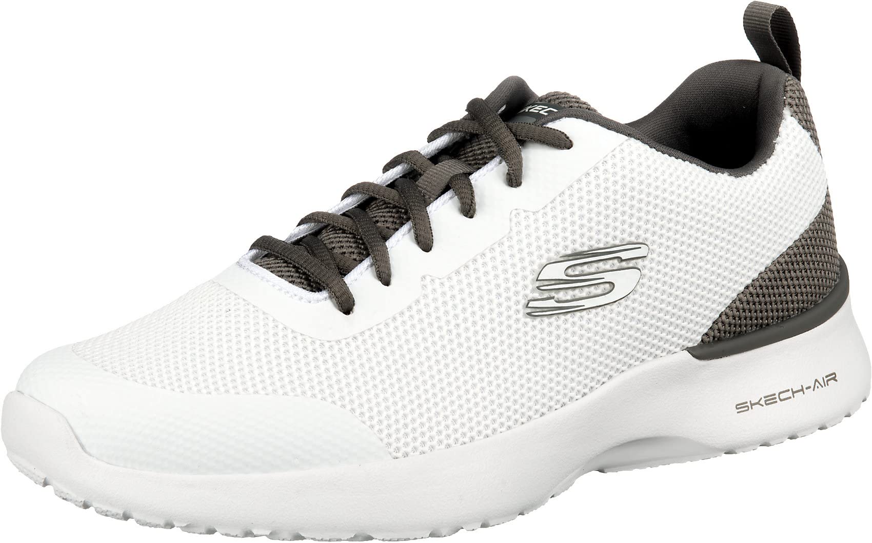 Skechers Mens 232007-Wgry 6 White Sneaker, 6 UK (B08455RTN2) Amazon Price History, Amazon Price Tracker
