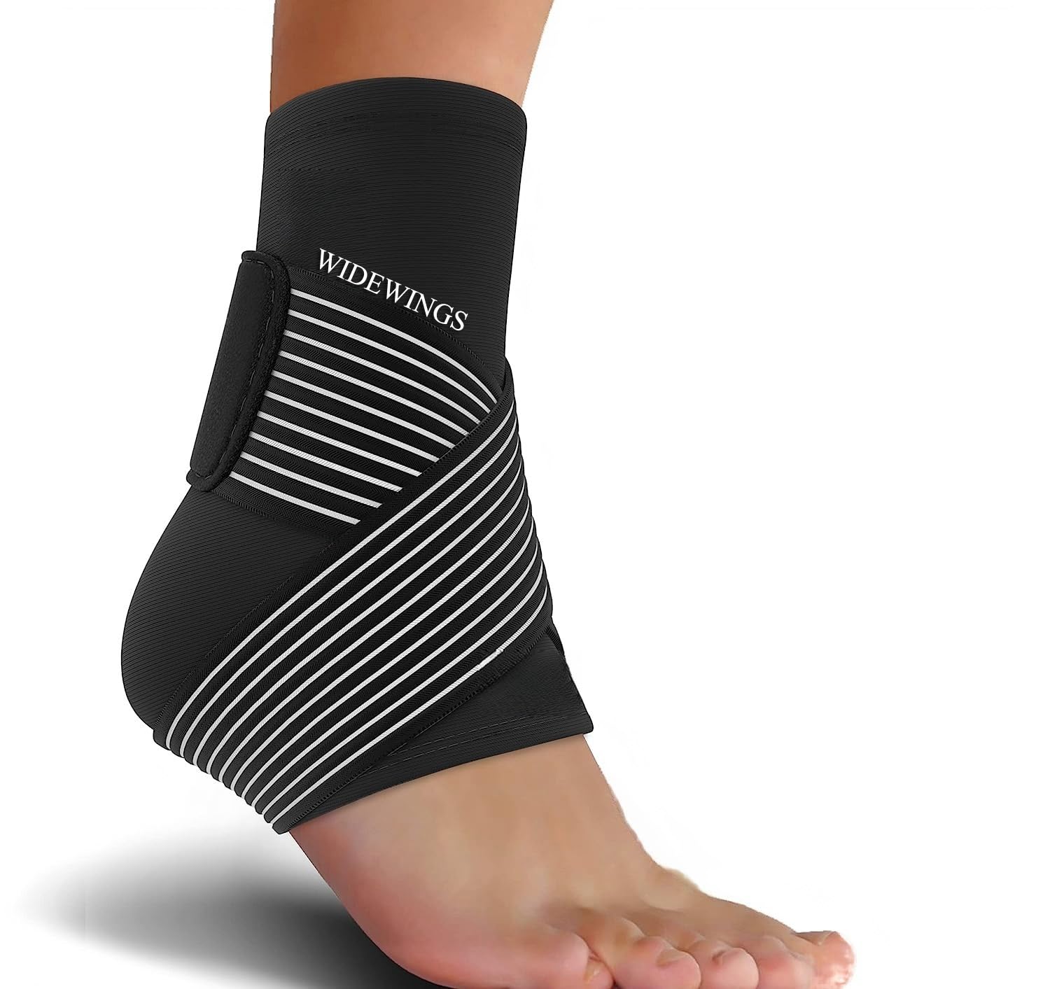 Ankle Support Compression Brace For Injuries, Ankle Protection Guard Helpful In Pain Relief And Recovery, Ankle Brace for Plantar Fasciitis Support For Men & Women (BLACK) (B0CL9WSQKG) Amazon Price History, Amazon Price Tracker