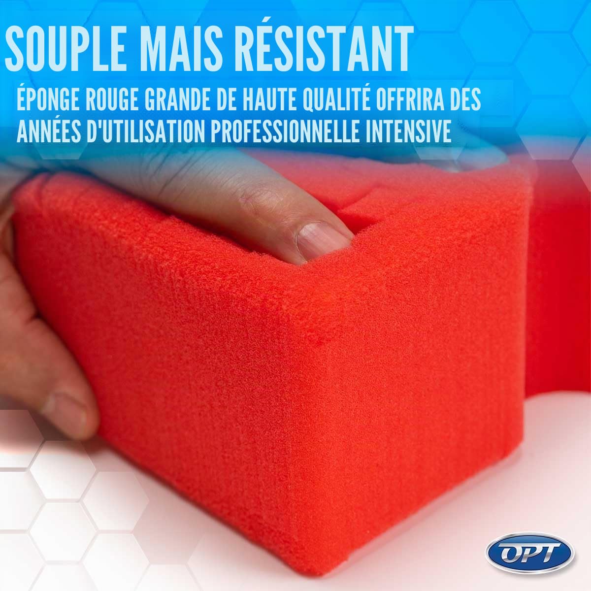 OPT 22516 Optimum Big Red Sponge Grande éponge rouge