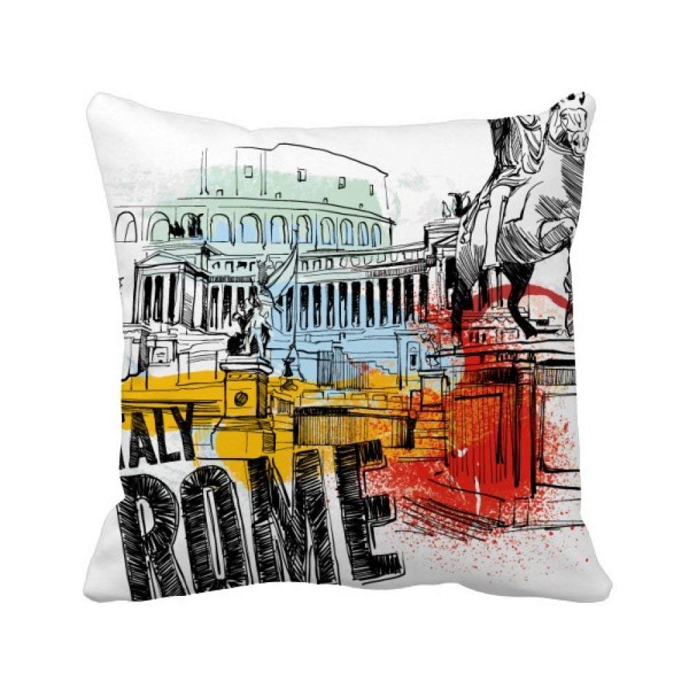 Housse de coussin Rome Italie beatChong déco salon