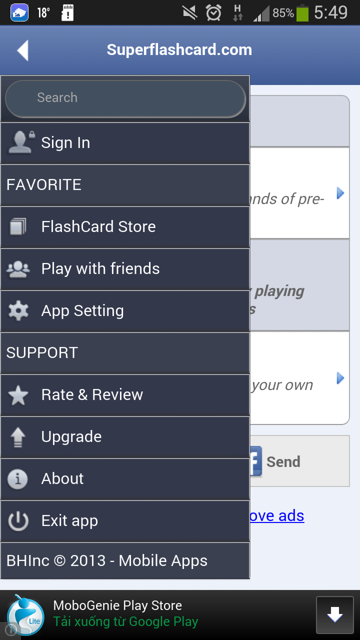 English - Esperanto flashcards - App on Amazon Appstore