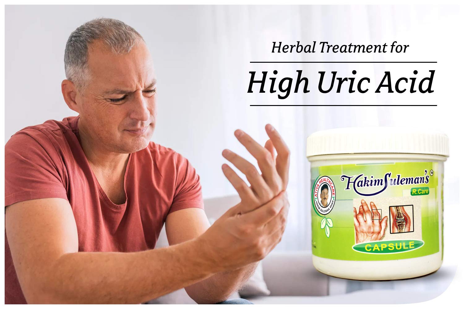 Buy Hakim Suleman's R Care A Herbal Medicine for Joints pain